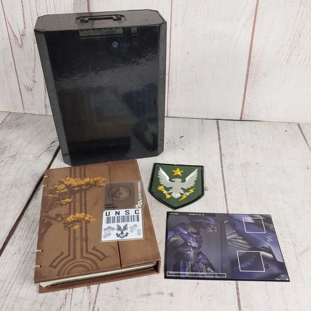 NO GAME - Halo Reach Limited Edition - Xbox 360 BOX & INSERTS ONLY